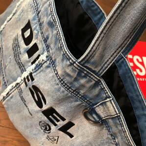 ●人気デニム！DIESEL ディーゼル ヘヴィブリーチ ダメージ トートバッグ メンズ レディース メンズ レディース ロゴ 即納 即決 55DSL●339の画像6