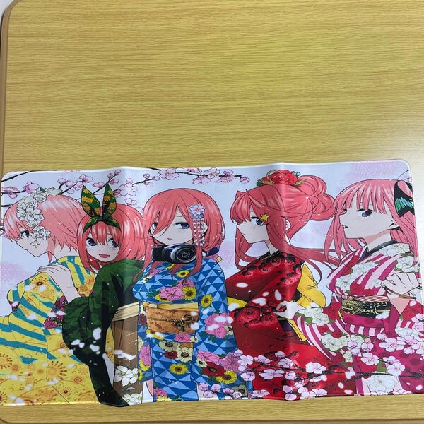 五等分の花嫁 ラバー プレイマット