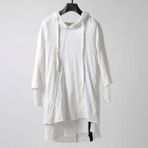 thom/krom LAYERD HOODED JERSEY TOPS 定価16555円 BORIS BIDJAN SABERI masnada incarnation JULIUS n07 A.F ARTEFACT