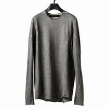 A.F ARTEFACT Trunk-Show COLD DYED SWITCHING LONG TOPS/SLAB JERSEY 定価16500円 N/07 DEVOA n07 Rick Owens JULIUS incarnation_画像1