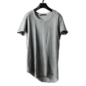 A.F ARTEFACT Bicolor Over Lock Stitch Fablic Top Tee 定価13200円 N/07 n07 Rick Owens JULIUS ユリウス incarnation DEVOAの画像1