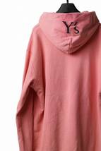 Y's REGULAR FIT LOGO SWEATER HOODIE - used finish ワイズ 定価26400円 Y-3 Yohji Yamamoto ワイスリー ヨウジヤマモト_画像8