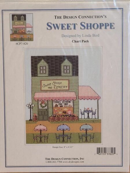 クロスステッチ図案　Sweet Shoppe