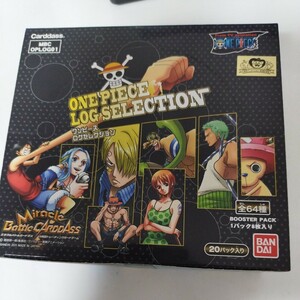  Miracle Battle Carddas нераспечатанный бустер box 1 шт One-piece rog selection 