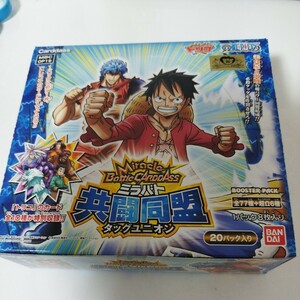  износ нераспечатанный бустер box Miracle Battle Carddas Mira bato вместе . такой же . tag Union One-piece . Toriko 