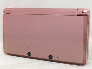 FY-095 動作品 美品 ニンテンドー3DS CTR-001 ピンク 任天堂 初期化済 本体のみ