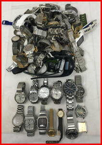 EY-982 ジャンク品 時計 まとめ売り 60本以上 CITIZEN SEIKO CASIO FOSSIL など 腕時計 ソーラー クロノグラフ 重量 9.2㎏ まとめ