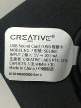 EY-186 未使用 Sound Blaster Play!4 SB-PLAY4 USB DAC Hi-Res ハイレゾ 対応 _画像6