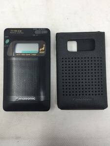 FY-071 動作品 Panasonic ワイドFM対応 FM/AMポケットラジオ RF-H860 日本製