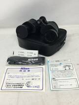 FY-103 Nikon ニコン 双眼鏡 Binoculars 10×35E レンズ良好 箱付き 付属品完品 618738_画像2