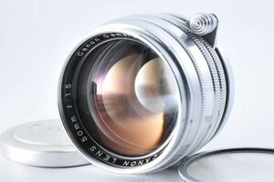 2925R569B キャノン Canon Lens 50mm f1.5 L39 MF レンズ [動作確認済]