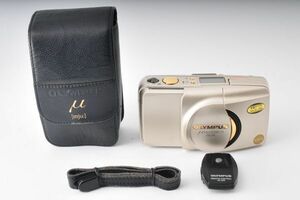 2945AR582 オリンパス OLYMPUS mju ZOOM 115 DELUXE コンパクトフィルムカメラ [現状品 シャッター不具合]