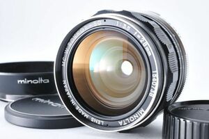 2902R548 ミノルタ MINOLTA MC W.ROKKOR-SG f3.5 28mm マニュアルレンズ [動作確認済]