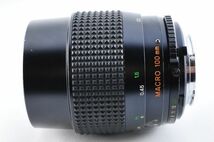 3000R620 ミノルタ MINOLTA MD MACRO ROKKOR 100mm f3.5 MF Lens From Japan *Exc+5*_画像7