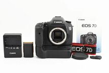 #3005 キャノン Canon EOS 7D + BG-E7 デジタル一眼レフカメラ [動作確認済] 美品 シャッター数4800_画像1