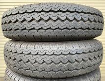 送料無料 新車外し 205/85R16 ダンロップ SPLT5 三菱 ふそう キャンター スチールホイール TOPY XAB 16×5.5K 115-9TC 5穴 両面再塗装 6本_画像6