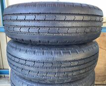 送料無料 新車外し 225/70R16 117/115L LT ブリヂストン R202 2023年製 BRIDGESTONE タイヤ 6本セット_画像2