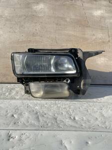  Mitsubishi Fuso Super Great HID head light headlamp electric axis adjustment type right side driving hand seat side KIOTO 100-87909 114-87738 operation OK Rei1069