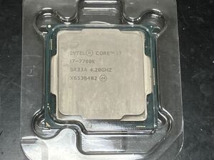 【送料込】ジャンク品　CPU Intel Core i7 7700K SR33A 4.2GHz