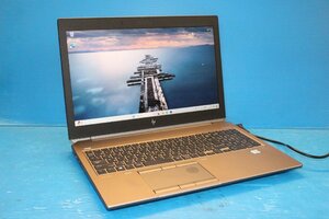 ■HP■ ZBook 15 G6 Mobile Workstation / Core i7-9850H 2.6GHz / メモリ 32GB / NVMe SSD 512GB / Quadro T2000 / Windows11 Pro