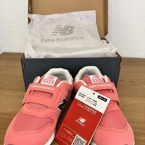 新品未使用品 送料無料 ニューバランス new balance 996 pink ピンク 16.5cm iz996jg3 キッズの画像1