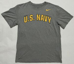 U.S.NAVY Nike T-shirt M size DRI-FIT America navy 