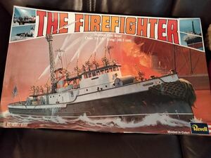 消防 プラモデル Revell FIRE FIGHTER　大型 消防艇　Fire Boat　ジャンク品　消防車