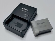 中古☆お探しの方に☆Canon キャノン 純正 バッテリー チャージャー CB-2LZ パック NB-7L セット/充電器 充電池 BATTERY CHARGER PACK_画像1