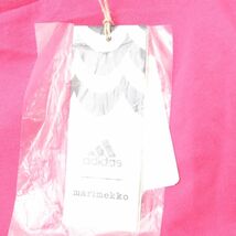 美品 adidas アディダス マリメッコ GT8813 半袖TEE ドレス M コットン100％ ひざ丈 フィットネス スポーツ ジム レディース AY5018A28_画像5