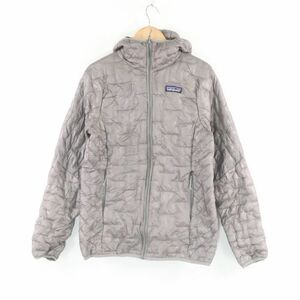 Patagonia パタゴニア STY84040SP18 中綿ジャケット XS ナイロン100% マイクロパフフーディ フロントファスナー レディース AY5155A33