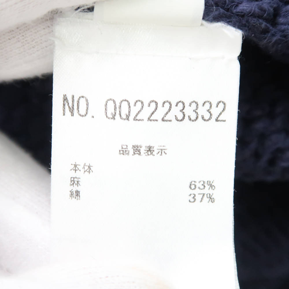 FABIANA FILIPPI ファビアナフィリッピ ジップアップニットカーディガン XS リネン コットン レディース AY5124A75 FABIANA FILIPPI ファビアナフィリッピ ジップアップニットカーディガン XS リネン コットン レディース AY5124A75
