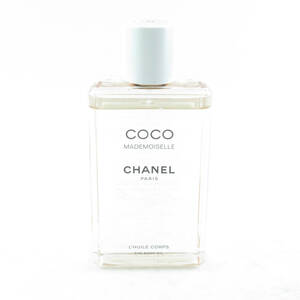 1円 美品 CHANEL シャネル ココマドモアゼル ザ ボディ オイル 200ml 残量多 BY7562U