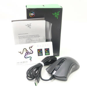 RAZER レイザー RZ01-03210100-R3M1 DeathAdder V2 ゲーミングマウス 有線 FPS ゲーム eスポーツ PC周辺機器 HU958