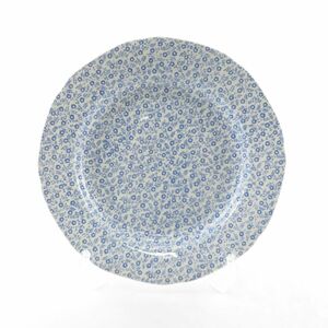 BURLEIGH bar Ray b roof .li City medium-sized dish 21cm plate cake blue flower flower Britain SU6375A2