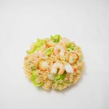 炒飯 チャーハン シーフード 食品サンプル 皿盛用 中華料理 実物大 展示用 HO308_画像4