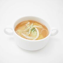 美品 トマトオムライス エビフライ スープ 食品サンプル 3点 セット おまとめ 洋食 実寸大 展示用 HO323_画像7