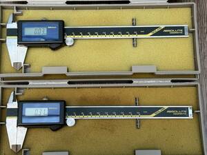 ☆２個セット☆ミツトヨ☆太陽光充電式デジタルノギス☆150ｍｍ☆