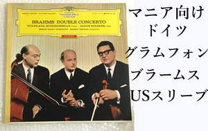 シュナイダーハン,シュタルケル LP レコード ドイツ グラムフォン ブラームス SCHNEIDERHAN,STARKER,FRICSAY/BRAHMS:DOUBLE CONCERTO 英語