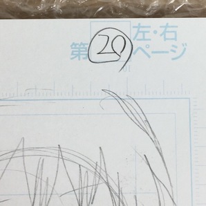 ○美品 押切蓮介 生原稿 生原画 肉筆 B4 額装 超人気漫画家 真作保証 の画像8