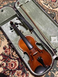 ◎ Suzuki Violin 鈴木バイオリンNo.500 4/4サイズ 1999 ハードケース付き　綺麗なトラ目☆