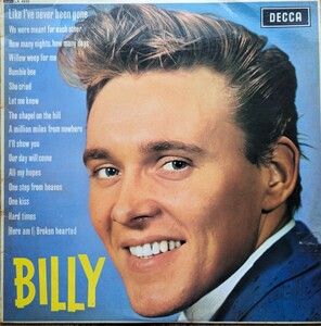 ☆BILLY FURY/SIXTEEN GREAT SONGS SUNG by BILLY FURY1963‘UK DECCA MONO org