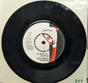 ☆ROCKY SHARPE&THE REPLAYS/LOVE WILL MAKE YOU FAIL IN SCHOOL1979'UK CHISWICK7INCH