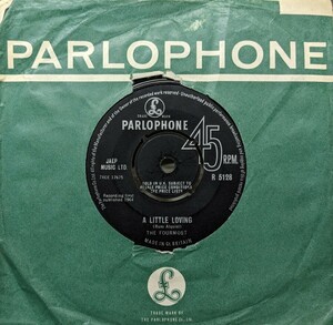 ☆THE FOURMOST/A LITTLE LOVING1964'UK PARLOPHONE 7INCH