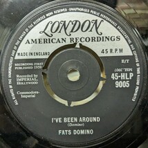 ☆FATS DOMINO/I'VE BEEN AROUND 1959'UK LONDON 7INCH_画像2