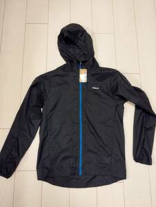 新品 送料無料 PATAGONIA フーディニ ジャケット 濃グレー Sサイズ パタゴニア Houdini jacket