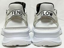 希少 美品 フェンディ FENDI フロー FLOW ズッカ 柄 レザー スエード ファブリック スニーカー 8 26.5～27㎝ メンズ 朝倉未来着用モデル_画像4