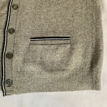 ~60s Bond WOOL KNIT VEST ヴィンテージ ビンテージ ウールニットベスト アメトラ トラッド TRAD 50s ニットベスト Vネック グレー_画像6