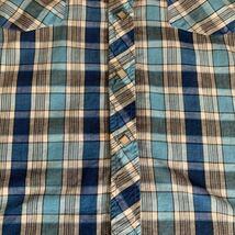 60s PLAID WESTERN SHIRT MADE IN JAPAN ヴィンテージ ビンテージ チェックシャツ ウエスタンシャツ 日本製 アメカジ 50s 送料無料_画像8