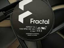 フラクタルデザイン Fractal Design Aspect 14 140mmケースファン×3_画像2