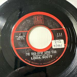 マツコの知らない世界 オープニング曲 ^_^ Linda Scott- I've Told Every Little Star☆US Re 7″☆☆OLDIES/GIRLS POP